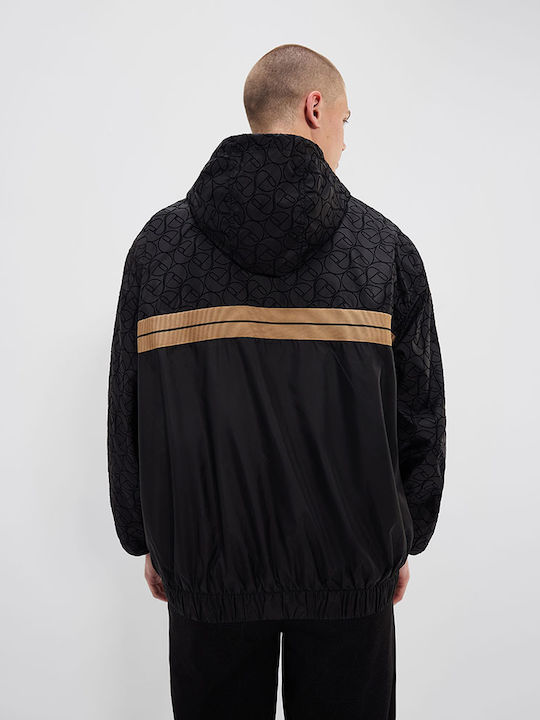 Jacke Winddicht Schwarz