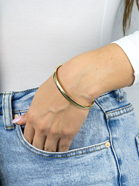 Kiriakos Gofas Bracelet Handcuffs made of Silver Gold Plated