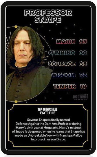 Настолна игра Top Trumps - Harry Potter Heroes of Hogwarts за 2+ играчи 6+ години (EN) Winning Moves