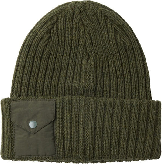 Arsenal Beanie Beanie Knitted in Khaki color