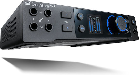 Presonus Quantum HD 2 Външна Професионална Звукова Карта Свързаност USB към компютър