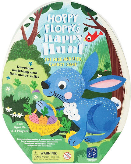 Brettspiel Χαρούμενο Λαγουδάκι für 2-4 Spieler 3+ Jahre Learning Resources