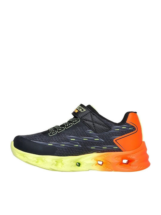 VORTEX 2.0 Kids Sneakers with Scratch & Lights Black