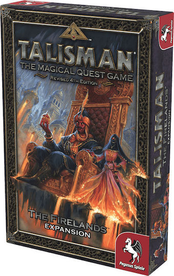 Game Expansion Talisman The Firelands for 2-6 Players 13+ Years Old (EN) Pegasus Spiele