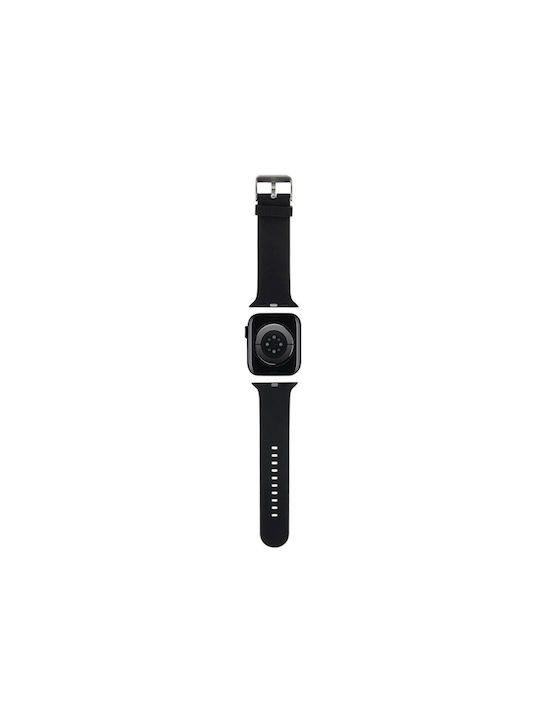 Karl Lagerfeld Heads Λουράκι Μαύρο (Apple Watch 38/40/41mm)