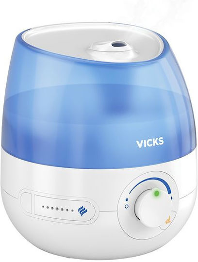 Vicks VUL525E4 Humidifier Ultrasonic 21W for Spaces 15m²