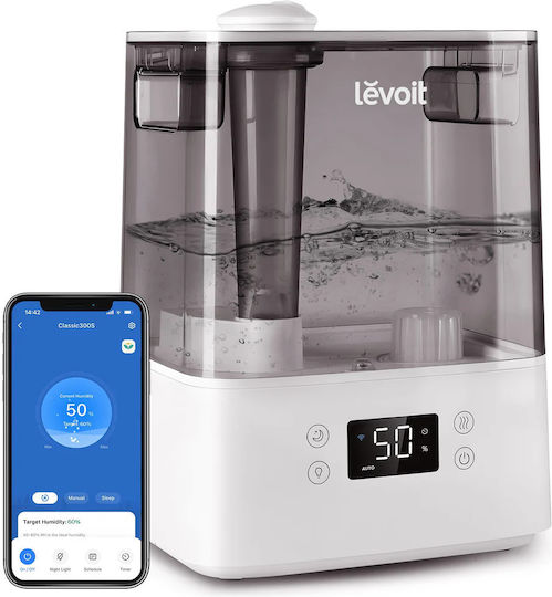 Levoit Classic 300S Humidifier Ultrasonic 26W for Spaces 47m²