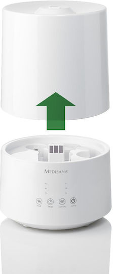 Medisana AH 661 Υγραντήρας Υπερήχων 75W για Χώρους 30m²