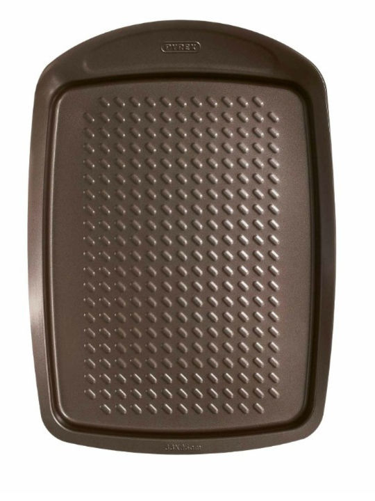 Pyrex Asimetria Tăvi de copt Rectangular Aluminiu cu Strat Antiaderent 33x25cm