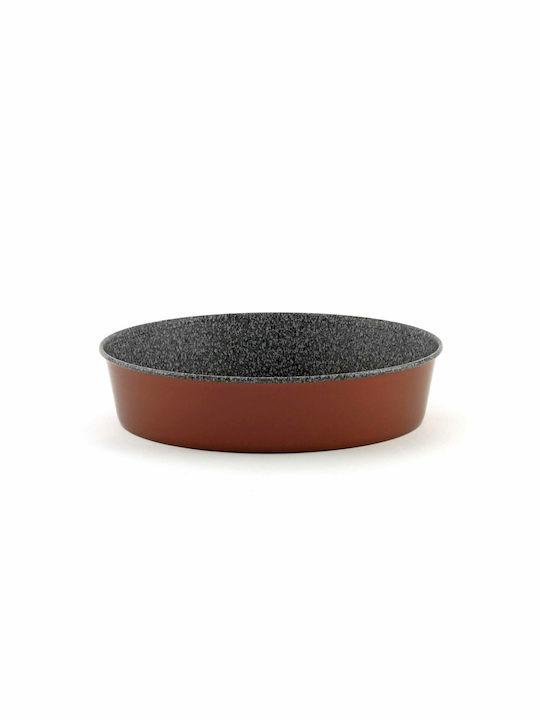 Keystone Aluminum Round Baking Pan with Stone Coating 26cm