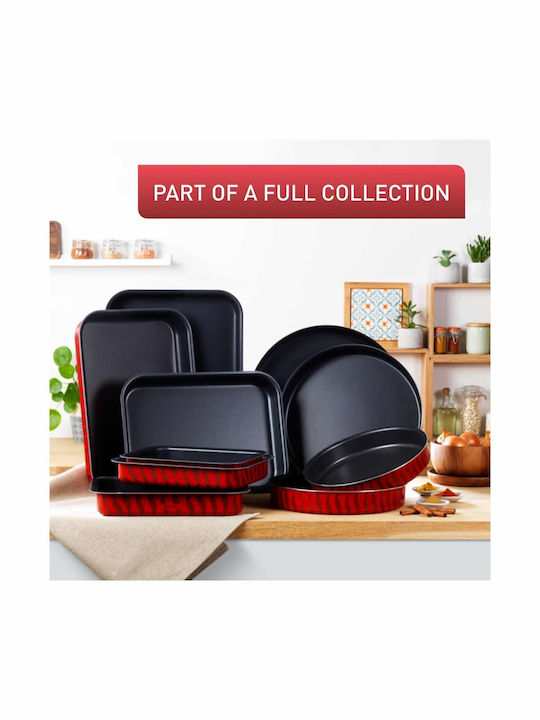 Tefal T-Flam Aluminum Rectangular Baking Pan with Non-stick Coating 31x24cm