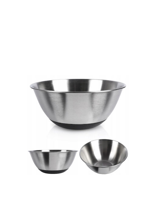 Excellent Houseware Inox Salad Bowl Silver 18x8x18cm