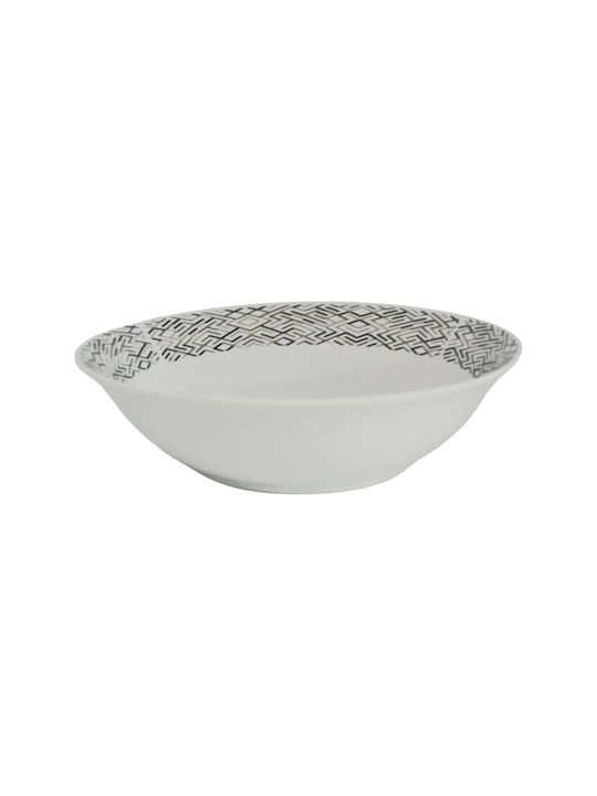 Ankor Salatschüssel aus Porzellan Gray 23cm 1Stück