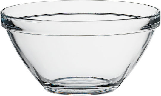 Bormioli Rocco Pompei Salatschüssel Glas Transparent 23x23cm 1Stück