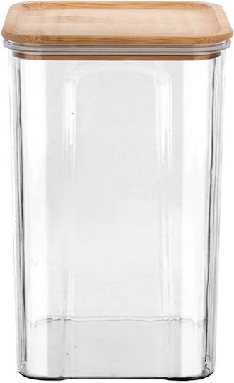 Estia ESSENTIALS General Use Vase with Lid Plastic Transparent 800ml