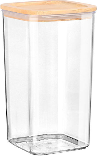 Estia ESSENTIALS Vază De Utilizare Generală Cu Capac Din Plastic Transparent 1200ml