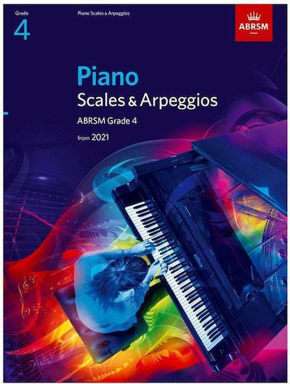 ABRSM Piano Scales & Arpeggios 2021 Lernmethode für Klavier Klasse 4 STO-ABR.2380.0126