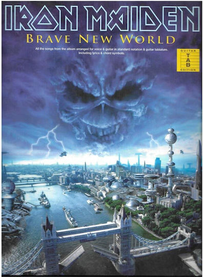 Music Sales Iron Maiden-Brave New World Παρτιτούρα για Κιθάρα