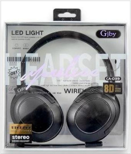 Gjby Kabellose Bluetooth Am Ohr Kopfhörer Schwarz
