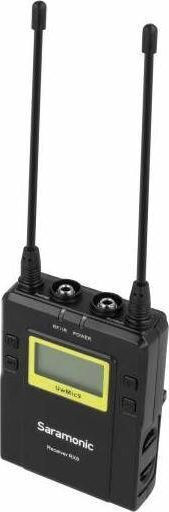 Saramonic UWMic9 DReceiver RX9 + Microphone HU9 Σετ Δυναμικό Μικρόφωνο XLR Χειρός, Ζώνης για Φωνητικά