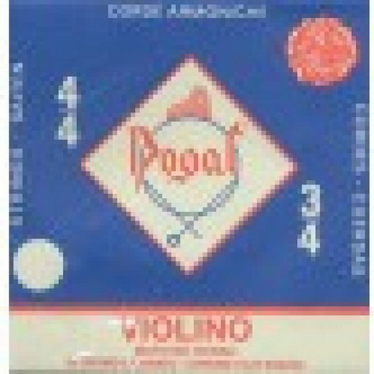 Dogal Μονή Chrome Χορδή για Βιολί Red Tag Violin 4/4-3/4 A (La)