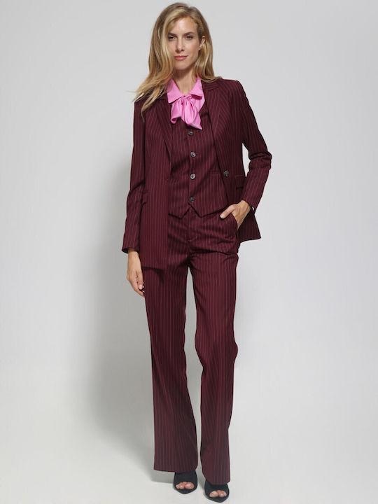 Tresor Damen Blazer BORDO