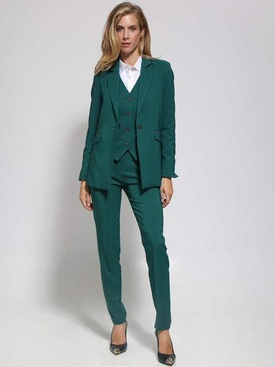 Tresor Women's Blazer Green