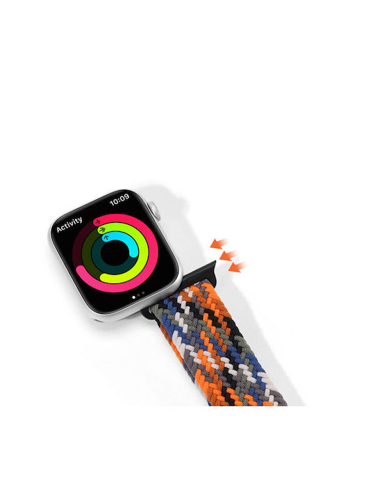 Dux Ducis Strap (Mixture II Version) Λουράκι Ανοξείδωτο Ατσάλι Camo (Apple Watch 42/44/45mm)