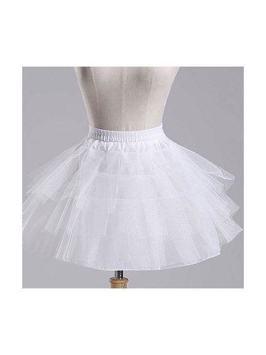 TakTakBaby Kids Tulle Tutu Skirt White