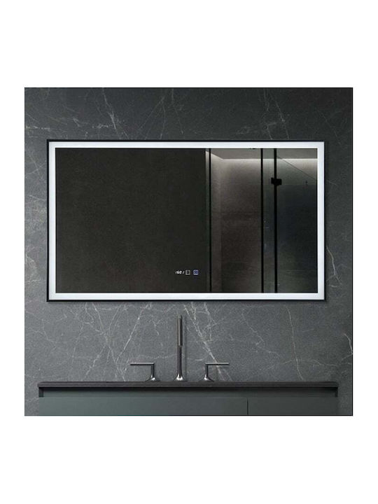 Sparke Miroa Ορθογώνιος Καθρέπτης Μπάνιου Led 80x50cm
