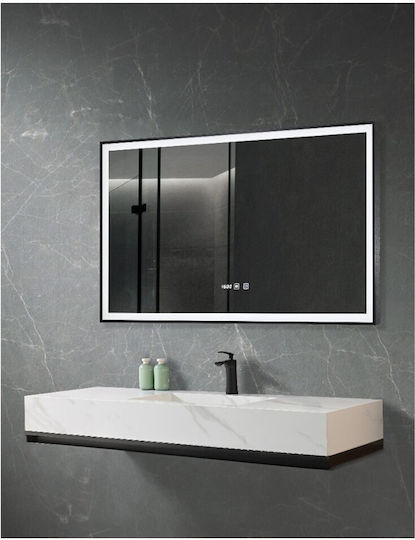 Sparke Miroa Rectangular Bathroom Mirror Led 80x50cm