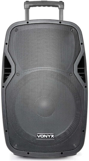 Vonyx Ηχείο Karaoke με Ασύρματα Μικρόφωνα AP1200PA 170.335 με 3 Μικρόφωνα και Τηλεκοντρόλ Μαύρο