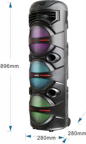 Kimiso Speaker QS-8208 811542 Black