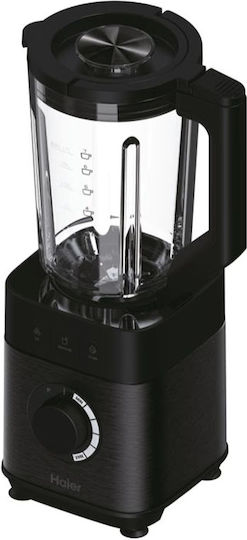 Haier Μπλέντερ με Γυάλινη Κανάτα 2 lt 1200W Γκρι HBL5B2011