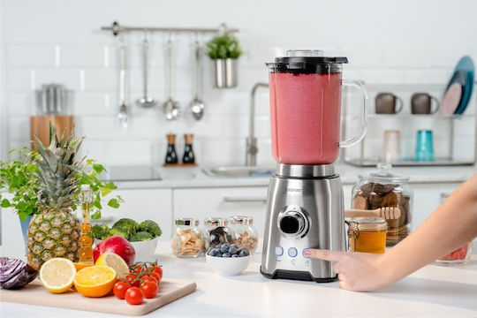 Zelmer ZSB4799 Μπλέντερ με Γυάλινη Κανάτα 1.75 lt 1200W Γκρι