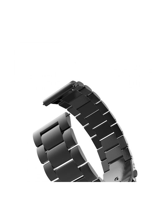 Techsuit Watchband W010 Strap Stainless Steel Gold (Samsung Galaxy Watch (46mm) / Watch 3 / Gear S3, Huawei Watch GT / GT 2 / GT 2e / GT 2 Pro / GT 3 (46 mm)) KF2313154