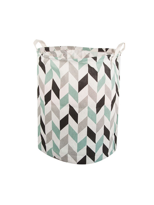 Coș De Rufe Tesătură Pliabil 45lt 35x35x43cm Multicolor