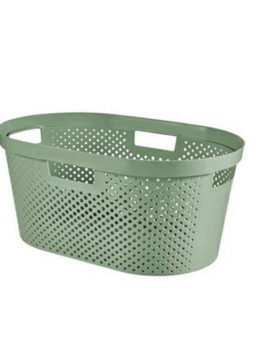 Curver 245808 Καλάθι Απλύτων Πλαστικό 40lt 59x39x27cm Πράσινο