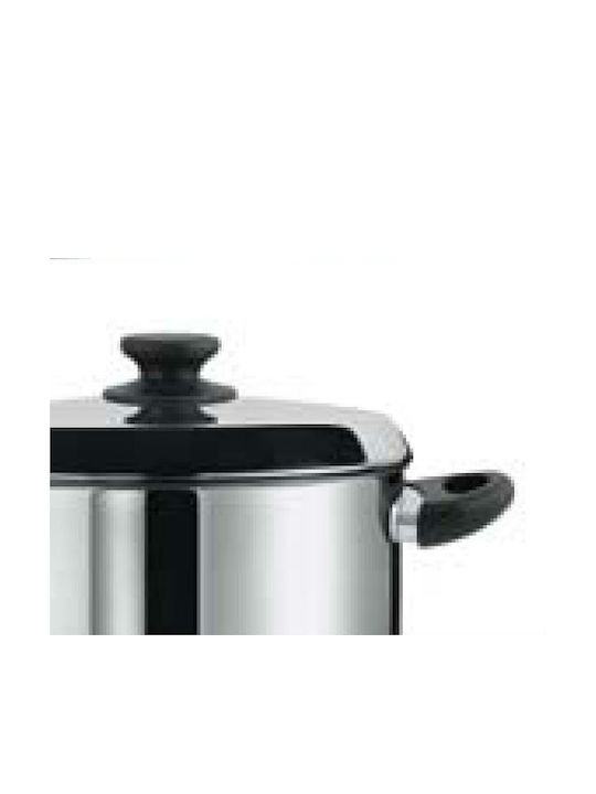 Pyramis Zeon Deep Stainless Steel Pot 5.5lt / 24cm
