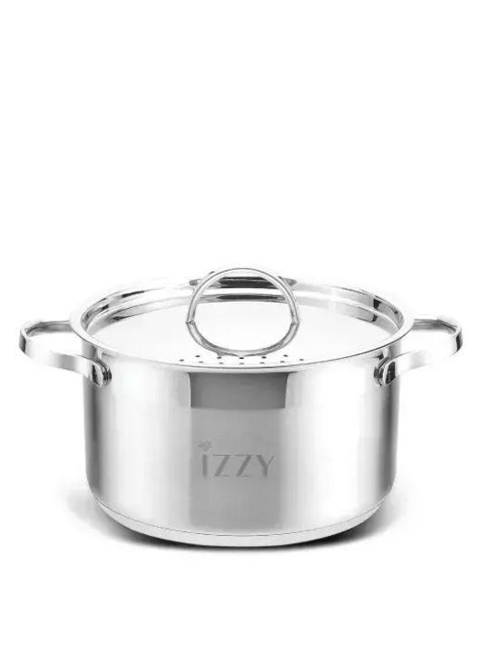 Izzy Cosmopolitan Deep Stainless Steel Pot 3lt / 20cm