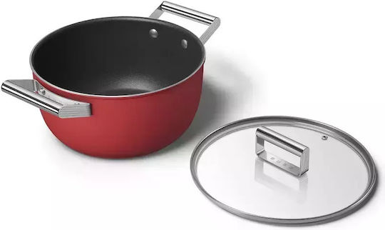 Smeg Дълбока Тенджера от Алуминий 4.6лт / 24см