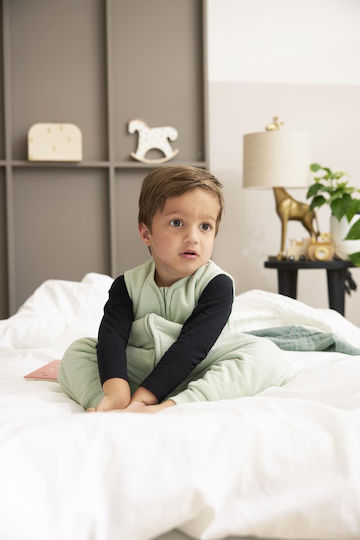 Meyco Iarna Sac de dormit cu picioare Soft Green