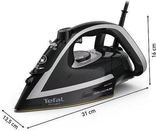 Tefal Puregliss Σίδερο Ατμού 3000W με Κεραμική Πλάκα και Συνεχόμενη Παροχή Ατμού 50gr/min
