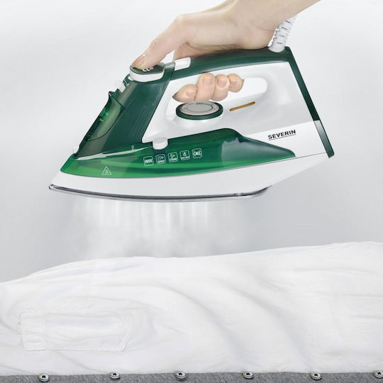 Severin BA 3261 Dampfbügeleisen 2400W mit Keramiksohle und kontinuierlicher Dampfabgabe 85g/min