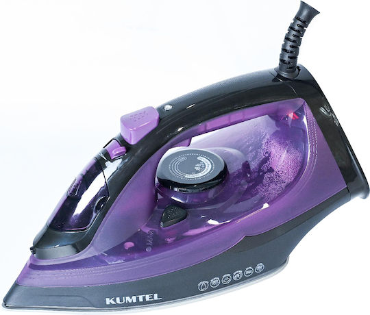 Kumtel Steam Iron 2400W Purple
