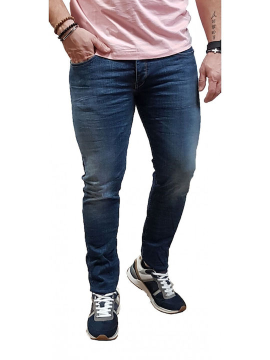 Cover Jeans Cover Teddy Pantaloni Jeans pentru Bărbați denim albastru