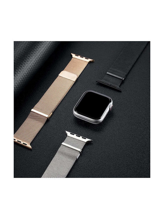 Dux Ducis Strap Armband Rostfreier Stahl Gray (Apple Watch 44/45/46mm/Ultra 49mm)