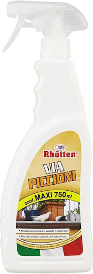 Rhutten Via Piccioni Repellent Spray Birds 750ml