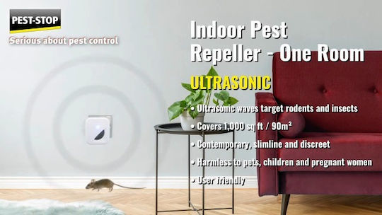 Pest-Stop Pest Repeller 2500 Ultraschallabwehrgerät Nagetiere