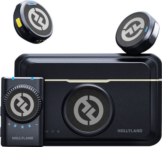 Hollyland HOL-LARK-M2-CAMERA Σετ Ασύρματο Μικρόφωνο Πέτου για Κινητό
